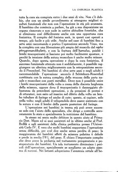 La chirurgia plastica rivista della Societa italiana di chirurgia riparatrice plastica ed estetica