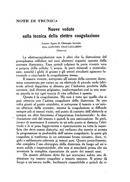 La chirurgia plastica rivista della Societa italiana di chirurgia riparatrice plastica ed estetica