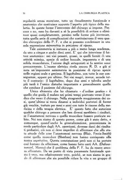 La chirurgia plastica rivista della Societa italiana di chirurgia riparatrice plastica ed estetica