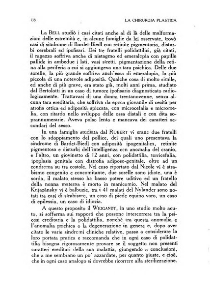 La chirurgia plastica rivista della Societa italiana di chirurgia riparatrice plastica ed estetica