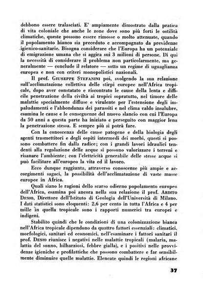 Rassegna sociale dell'Africa italiana