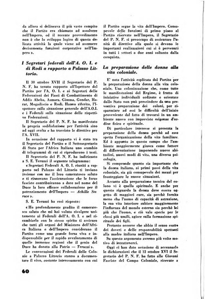 Rassegna sociale dell'Africa italiana