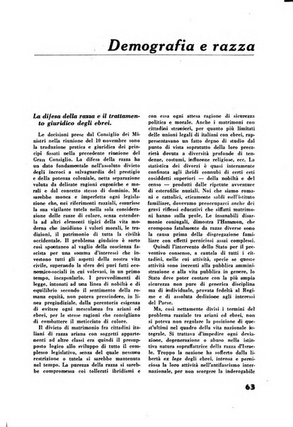 Rassegna sociale dell'Africa italiana