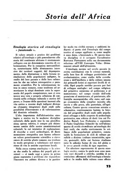 Rassegna sociale dell'Africa italiana