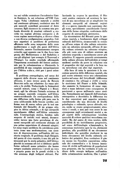 Rassegna sociale dell'Africa italiana