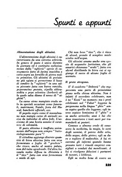 Rassegna sociale dell'Africa italiana