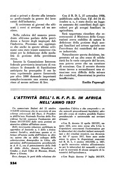 Rassegna sociale dell'Africa italiana