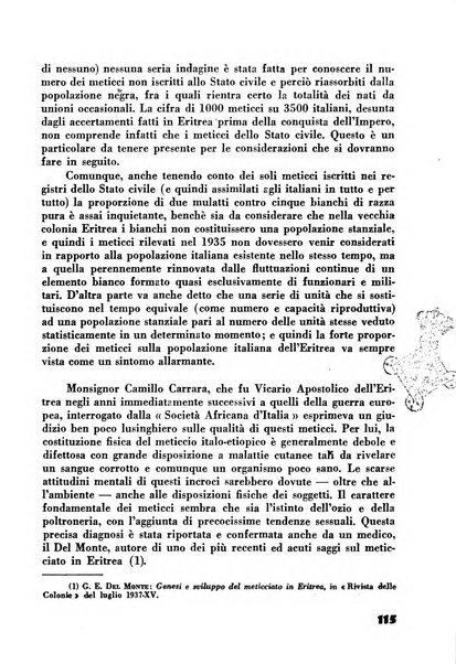 Rassegna sociale dell'Africa italiana