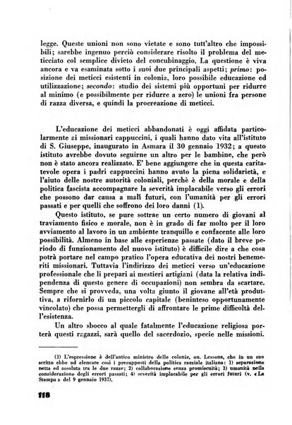 Rassegna sociale dell'Africa italiana