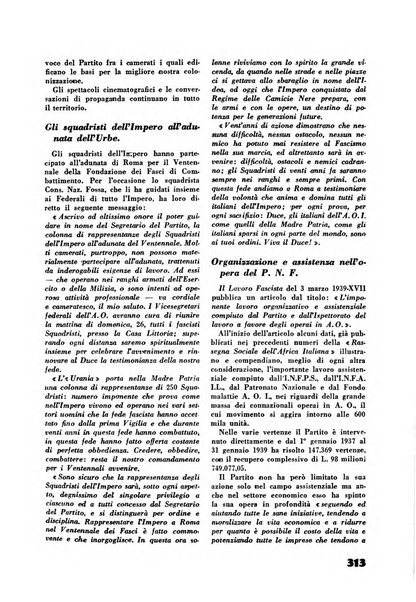 Rassegna sociale dell'Africa italiana