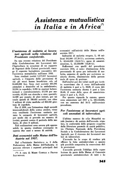 Rassegna sociale dell'Africa italiana