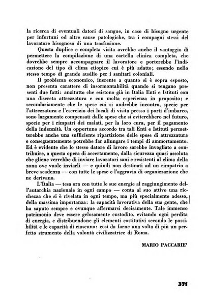 Rassegna sociale dell'Africa italiana