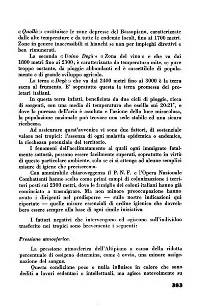 Rassegna sociale dell'Africa italiana