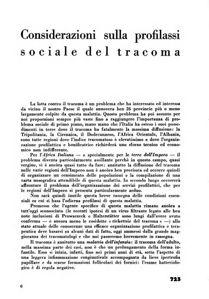 Rassegna sociale dell'Africa italiana