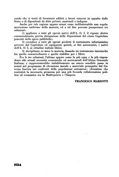 Rassegna sociale dell'Africa italiana