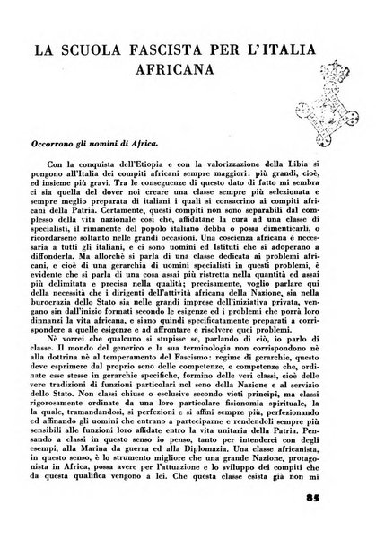 Rassegna sociale dell'Africa italiana