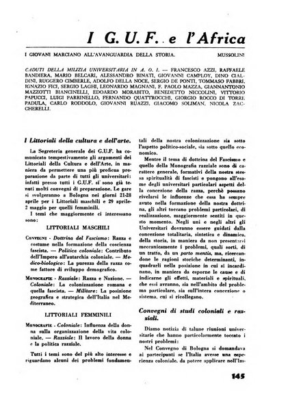 Rassegna sociale dell'Africa italiana