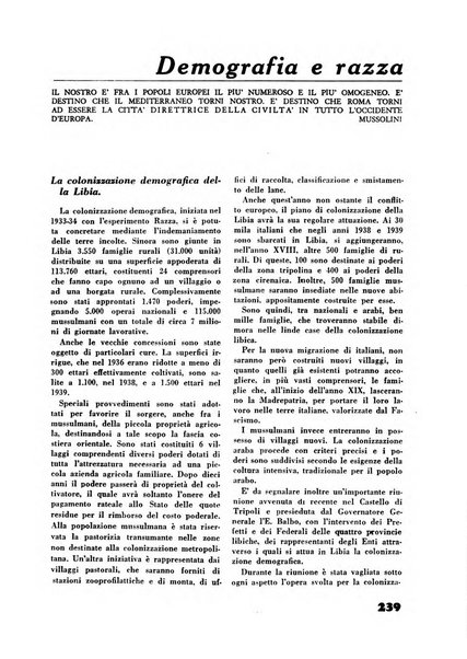 Rassegna sociale dell'Africa italiana