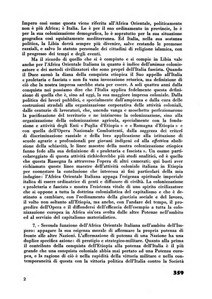 Rassegna sociale dell'Africa italiana