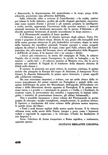 Rassegna sociale dell'Africa italiana