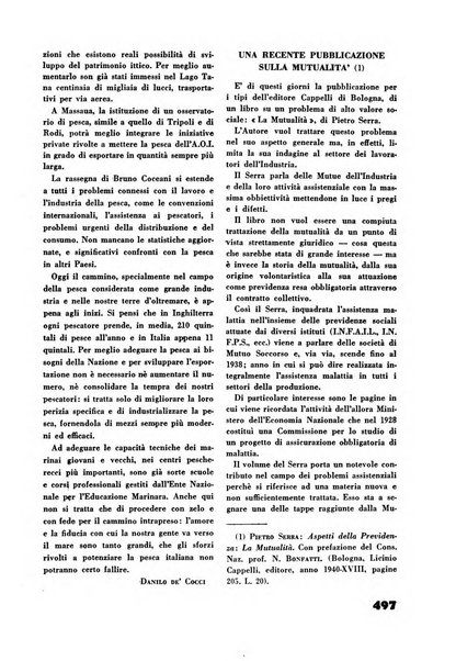 Rassegna sociale dell'Africa italiana