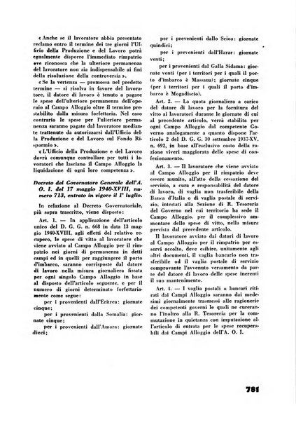 Rassegna sociale dell'Africa italiana