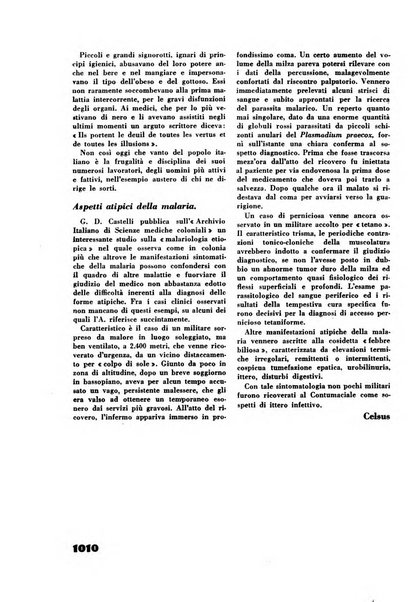 Rassegna sociale dell'Africa italiana