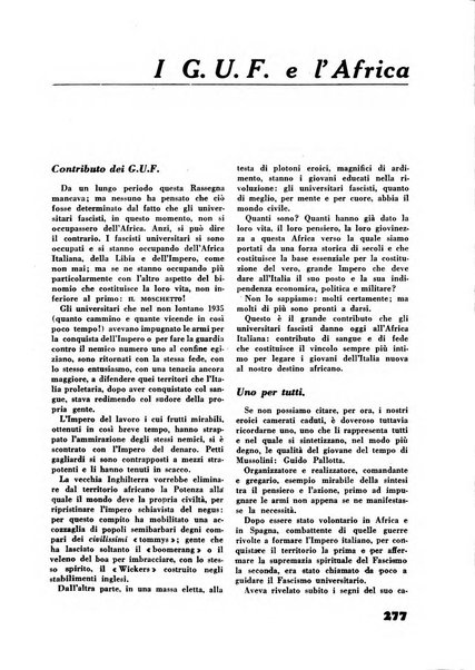 Rassegna sociale dell'Africa italiana