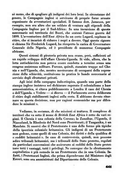 Rassegna sociale dell'Africa italiana