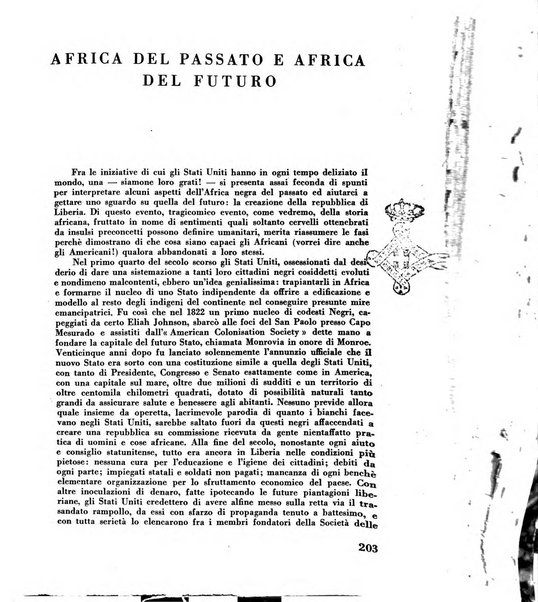 Rassegna sociale dell'Africa italiana