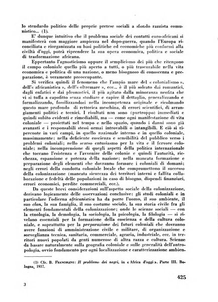 Rassegna sociale dell'Africa italiana