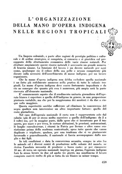 Rassegna sociale dell'Africa italiana