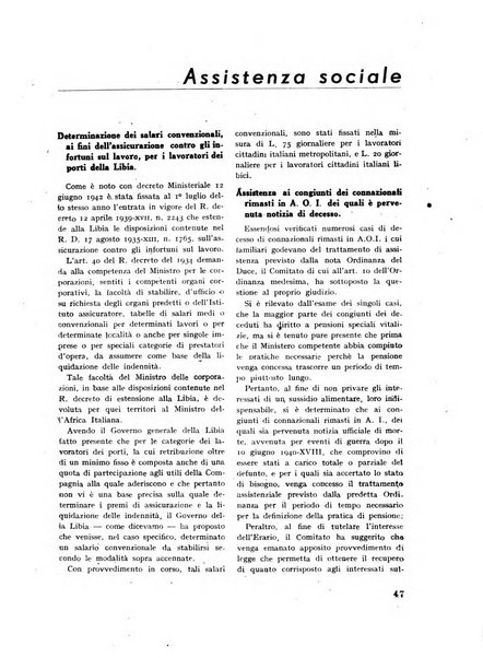 Rassegna sociale dell'Africa italiana