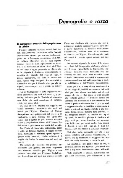 Rassegna sociale dell'Africa italiana