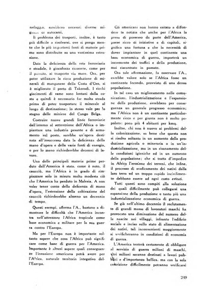 Rassegna sociale dell'Africa italiana