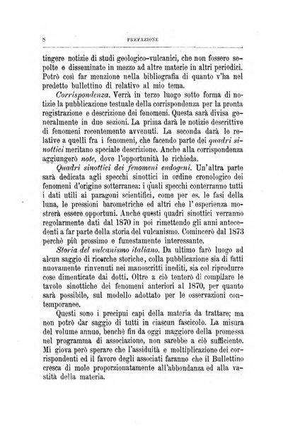 Bullettino del vulcanismo italiano periodico geologico ed archeologico per l'osservazione e la storia..