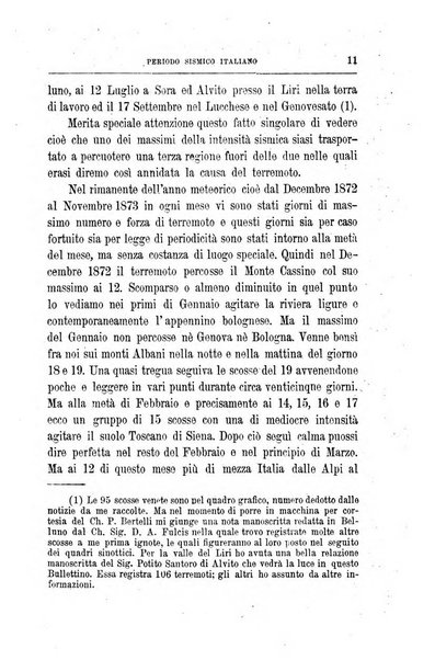 Bullettino del vulcanismo italiano periodico geologico ed archeologico per l'osservazione e la storia..