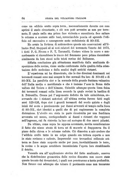 Bullettino del vulcanismo italiano periodico geologico ed archeologico per l'osservazione e la storia..