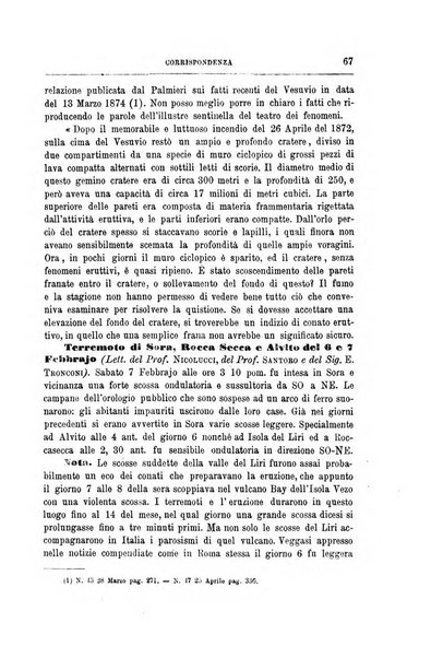 Bullettino del vulcanismo italiano periodico geologico ed archeologico per l'osservazione e la storia..