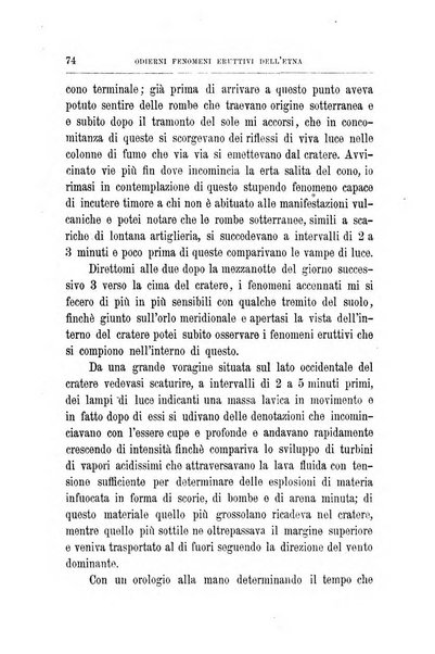 Bullettino del vulcanismo italiano periodico geologico ed archeologico per l'osservazione e la storia..