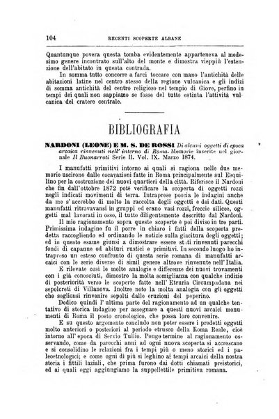 Bullettino del vulcanismo italiano periodico geologico ed archeologico per l'osservazione e la storia..