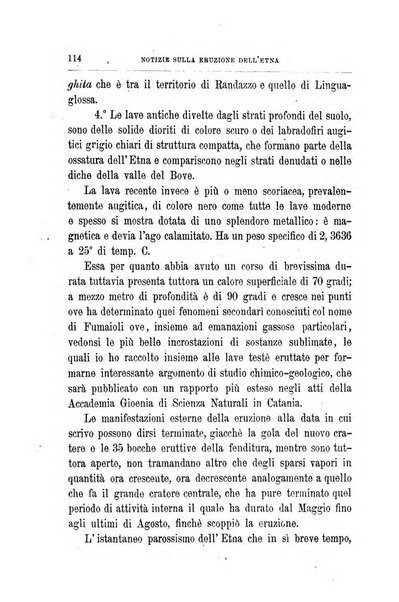 Bullettino del vulcanismo italiano periodico geologico ed archeologico per l'osservazione e la storia..