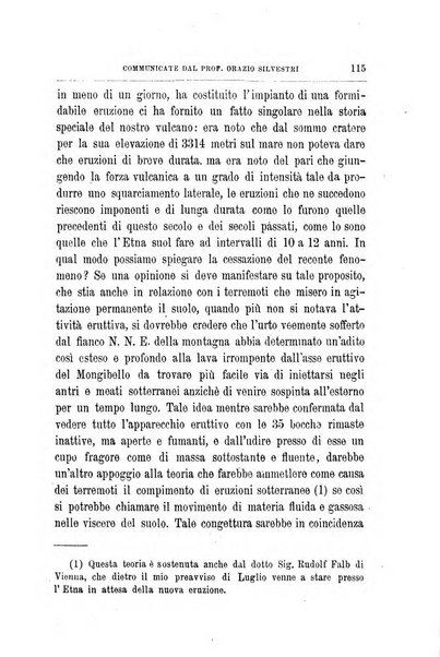 Bullettino del vulcanismo italiano periodico geologico ed archeologico per l'osservazione e la storia..