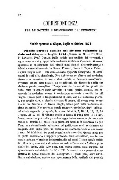 Bullettino del vulcanismo italiano periodico geologico ed archeologico per l'osservazione e la storia..