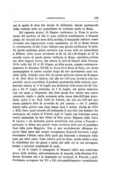 Bullettino del vulcanismo italiano periodico geologico ed archeologico per l'osservazione e la storia..