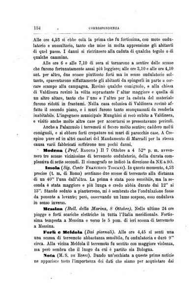 Bullettino del vulcanismo italiano periodico geologico ed archeologico per l'osservazione e la storia..