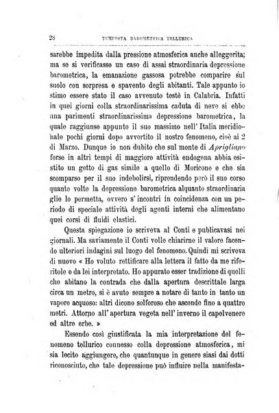 Bullettino del vulcanismo italiano periodico geologico ed archeologico per l'osservazione e la storia..