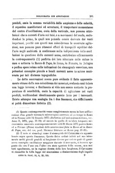 Bullettino del vulcanismo italiano periodico geologico ed archeologico per l'osservazione e la storia..