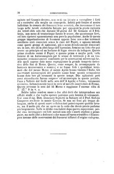 Bullettino del vulcanismo italiano periodico geologico ed archeologico per l'osservazione e la storia..