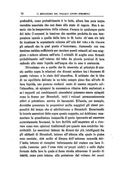 Bullettino del vulcanismo italiano periodico geologico ed archeologico per l'osservazione e la storia..